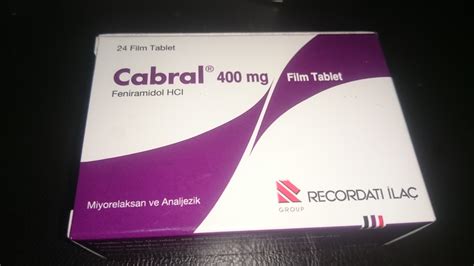 cabral 400 mg